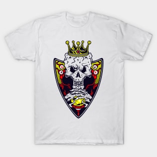 King Skull (color) T-Shirt